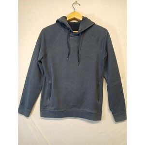 Lululemon city sweat pullover mens hoodie size small blue athleisure travel